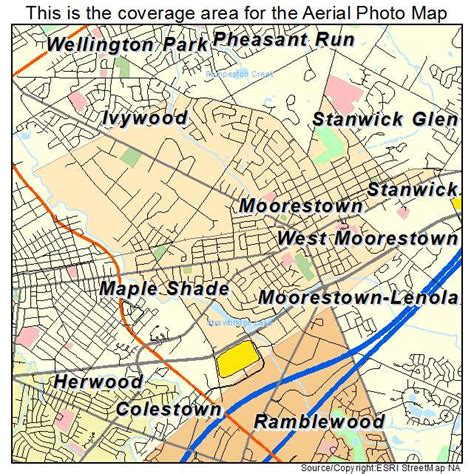moorestown nj map